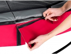 Батут з сіткою Exit Elegant Premium 3050 мм red